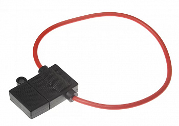 МТЗ-80,82 Держатель предохранителя плоского SX:32V с крышкой и проводом (до 25А) РППГ